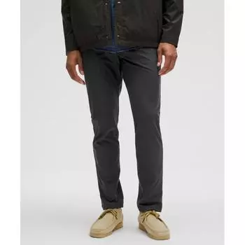 Lululemon Abc Classic Fit 5 Pocket Pant 34l Warpstreme Obsidian 31/34