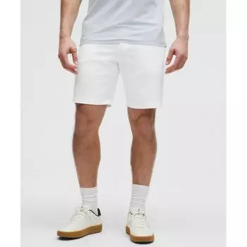 Lululemon Abc Classic Fit Short 9 Wovenair White 38/9