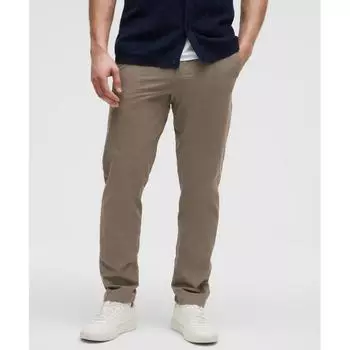 Lululemon Abc Classic Fit Trouser 32l Stretch Cotton Versatwill Nomad 40/32
