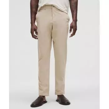 Lululemon Abc Classic Fit Trouser 34l Wovenair Sheer Oak 40/34