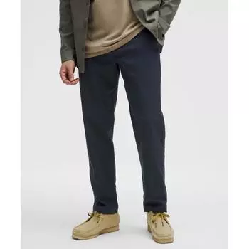 Lululemon Abc Classic Fit Trouser 34l Wovenair True Navy 40/34