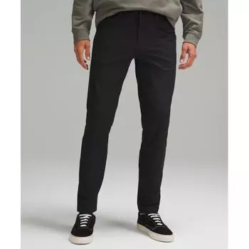 Lululemon Abc Slim Fit 5 Pocket Pant 37l Warpstreme Black 46/37