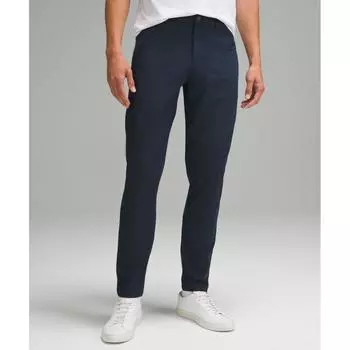 Lululemon Abc Slim Fit 5 Pocket Pant 30l Warpstreme True Navy 40/30