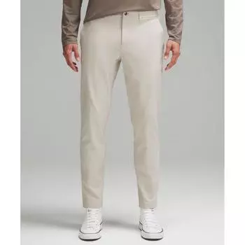 Lululemon Abc Slim Fit Trouser 32l Warpstreme Raw Linen 40/32