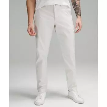 Lululemon Abc Slim Fit Trouser 34l Smooth Twill Bone 40/34
