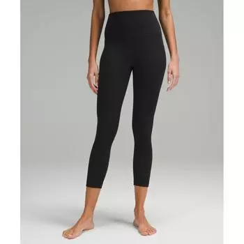 Lululemon Align High Rise Crop 23 Черный 0/23