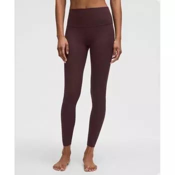 Lululemon Align High Rise Ribbed Pant 28 Goodnight Plum 2/28