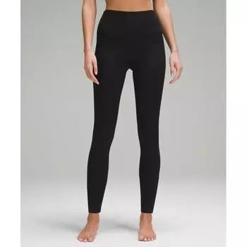 Lululemon Align High Rise Ribbed Pant 28 Black 8/28