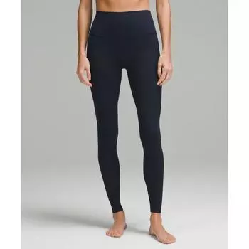 Lululemon Align High Rise Ribbed Pant 28 True Navy 4/28
