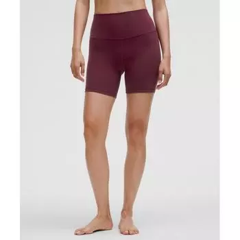 Lululemon Align High Rise Short 6 Garnet 2/6