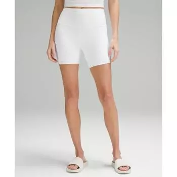 Lululemon Align High Rise Short 6 White 8/6