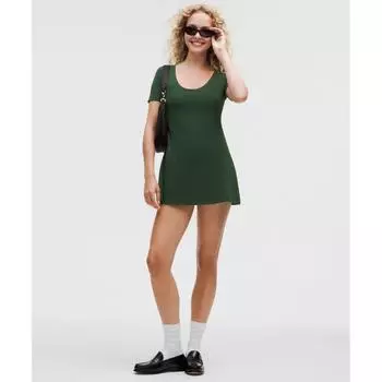 Lululemon Align Short Sleeve Dress Legacy Green 4