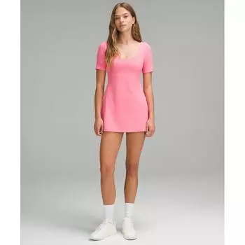 Lululemon Align Short Sleeve Dress Sakura Pink 4
