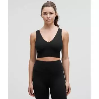 Lululemon AliGn V Neck Bra LiGht Support Ddd G Cup Black XL