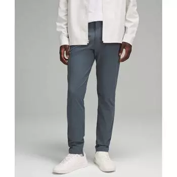 Lululemon Брюки Abc Slim Fit 5 Pocket 32л Warpstreme Oil Grey 46/32