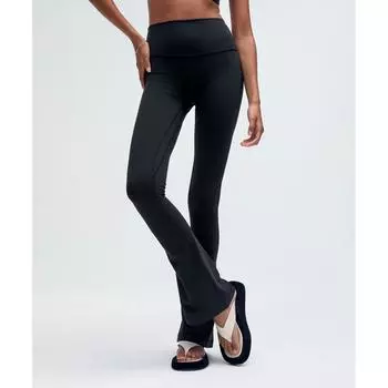 Lululemon Брюки-клеш Align High Rise Mini, стандартные, черные 8/Regular