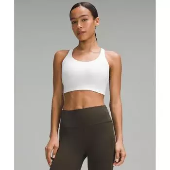 Lululemon Бюстгальтер Energy с высокой поддержкой, чашки B Ddd, белый цвет 40D