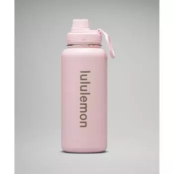 Lululemon Бутылка Back To Life Sport 32 унции Pink Glow ONE SIZE