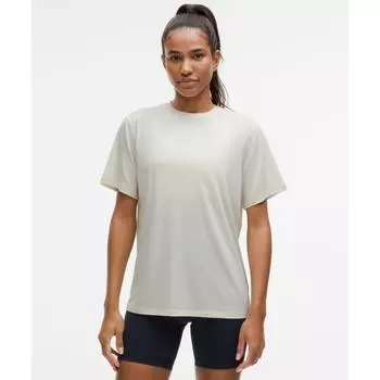 Lululemon Джерси Тренировочная футболка с коротким рукавом Bone 8
