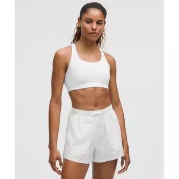 Lululemon Energy Bra MeDium Support B D Cups Evolve White XXS