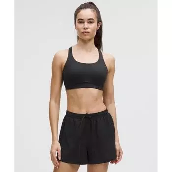 Lululemon Energy Bra MeDium Support B D Cups Evolve Black XXS