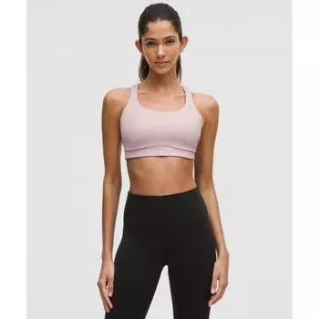 Lululemon Energy Bra MeDium Support B D Cups Evolve Pink Haze XXS