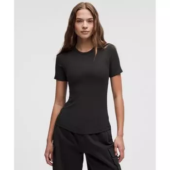 Lululemon Футболка Hold Tight с коротким рукавом, черная 8