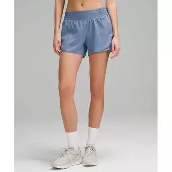 Lululemon Hotty Hot High Rise Lined Short 4 Oasis Blue 2/4