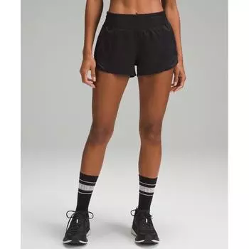 Lululemon Hotty Hot High Rise Linen Short 2.5 Черный 8/2.5