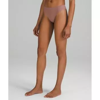 Lululemon Invisiwear стринги средней посадки Twilight Rose XXL