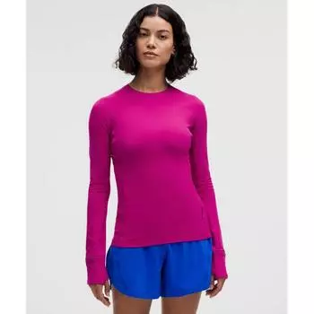 Lululemon It S Rulu Long Sleeve Shirt Updated Ripened raSpberry XXXS