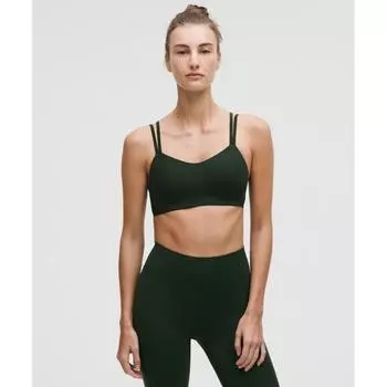 Lululemon Как облако BrA Light Поддержка BC Cup тропический зеленый 2