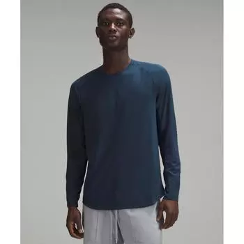 Lululemon License To Train Long Sleeve Shirt True Navy S