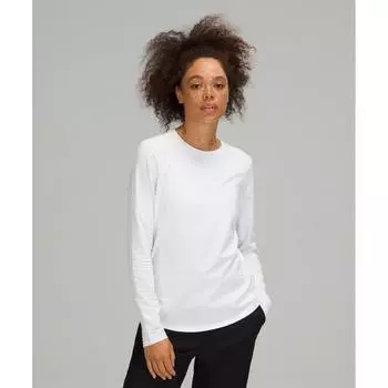 Lululemon Love Long Sleeve Shirt White 8