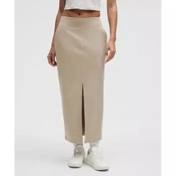 Lululemon Pique Maxi Skirt Sheer Oak 8