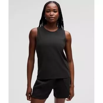 LululemOn Run On Tank Top Pima Black 2