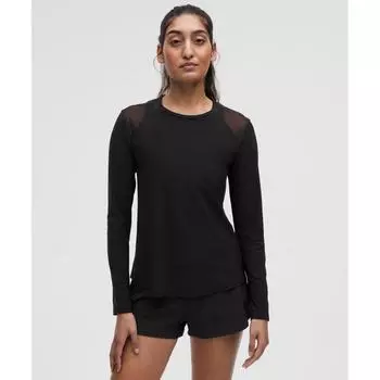 Lululemon Sculpt Long Sleeve Shirt Black 8