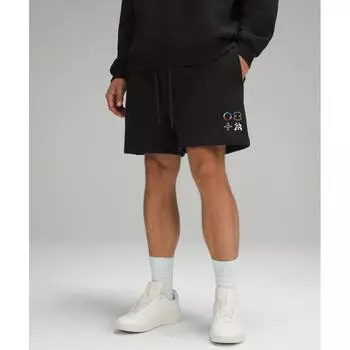 Lululemon Steady State Свободный крой Короткие 5 Pride Черный XS