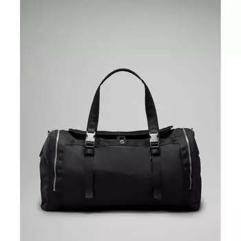 Lululemon Сумка Wunderlust Weekender 48л, черная ONE SIZE