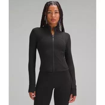 Lululemon Укороченная куртка Define Nulu Black 0