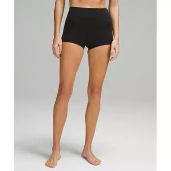 Lululemon Выровняйте High Rise Short 2 Черный 8/2