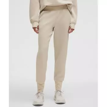 Lululemon Waffle Knit Mid Rise Jogger Mojave Tan Bone 6