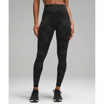 Lululemon Wunder Train High Rise Tight 28 Heritage 365 Camo Deep Coal Multi 8/28