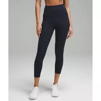 Lululemon Wunder Train High Rise Tight With Pockets 25 True Navy 8/25