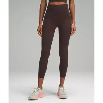 Lululemon Wunder Train High Rise Tight With Pockets 25 Espresso 8/25