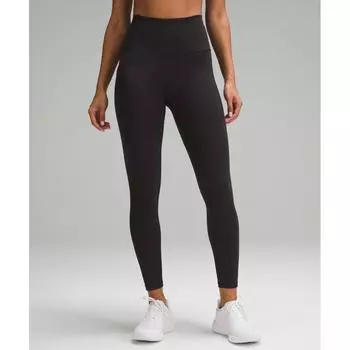 Lululemon Wunder Train High Rise Tight With Pockets 25 Black 8/25