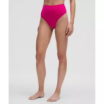 Lululemon Wundermost Ультрамягкие стринги Nulu с высокой талией Страстные XXS