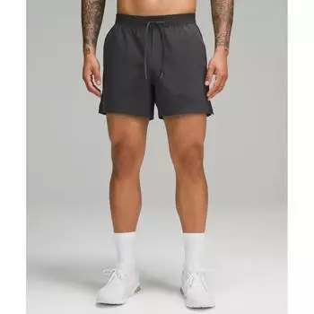 Lululemon Zeroed In lInerless Short 5 Graphite Grey XXL/5