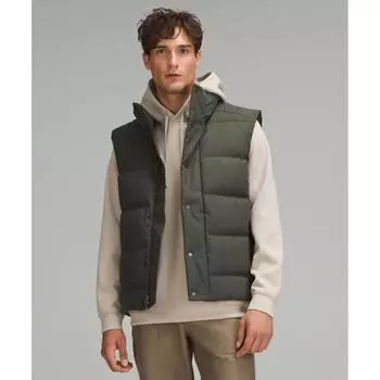 Lululemon Жилет Wunder Puff 600 Down Fill Vest Tech Canvas Slate Brown XS
