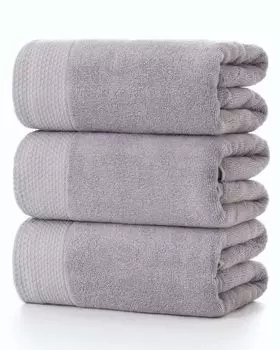 Lumimi Bath Hotel Fluffy Set of Light Fast Quick For Commercial After Gentle on Bare Подходит для всех банных принадлежностей Полотенце, 100% хлопок, большое,